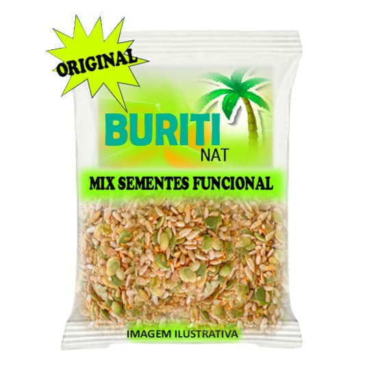 SEMENTES EM MIX FUNCIONAL PREMIUM  COMBO SAUDÁVEL 1KG OU 500G