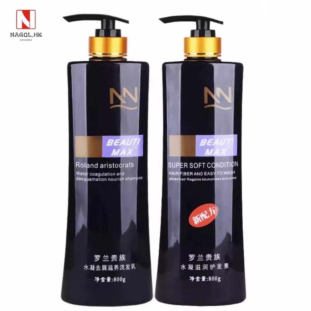 Roland Noble Hydrogel Anticaspa Hidratante Equilibrado Shampoo/Shampoo Condicionador 800ml