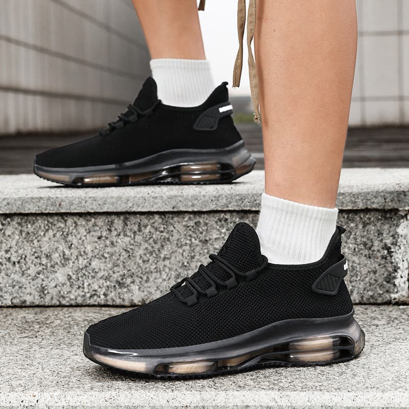 Almofada de ar de palma completa tênis de corrida Casual All-Match moda masculina sapatos esportivos ao ar livre tênis d