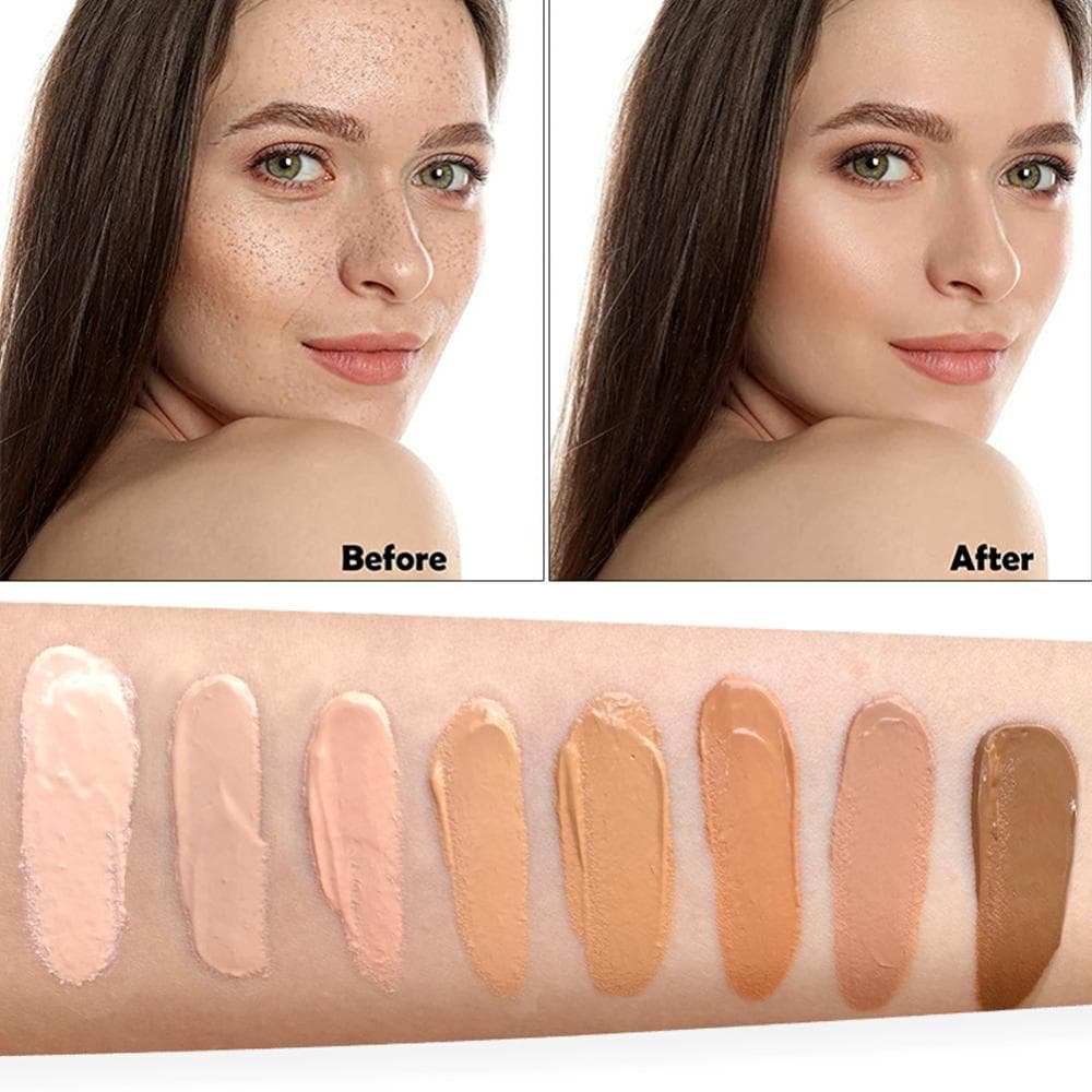 TIK Paleta De Creme Corretivo , 8 Cores , Base Líquida , Corretor , Bastão , Maquiagem Facial , Olheiras , Manchas De Ac