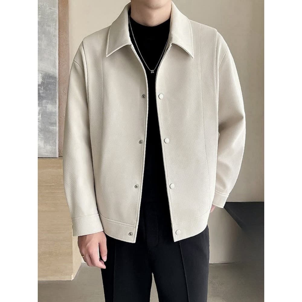 Jaqueta Administrativa Masculina Ruffian Estilo Bonito Jaqueta Masculina 2026 Novo Estilo High-End Luz Estilo Maduro Jov