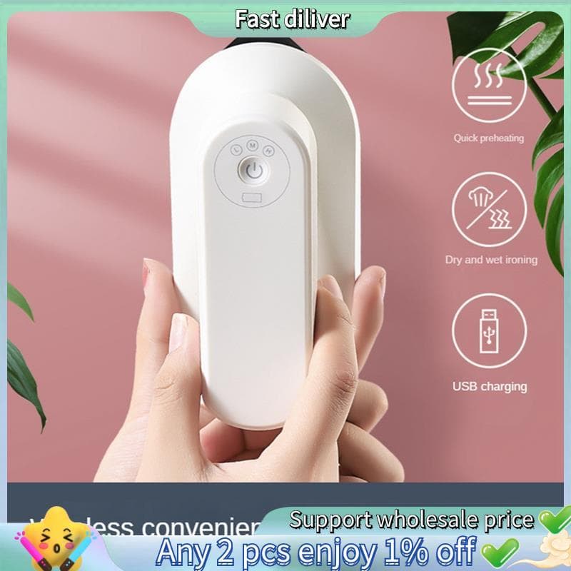 Ferro De Viagem Recarregável Portátil Mini A Vapor Para Roupas Tamanho