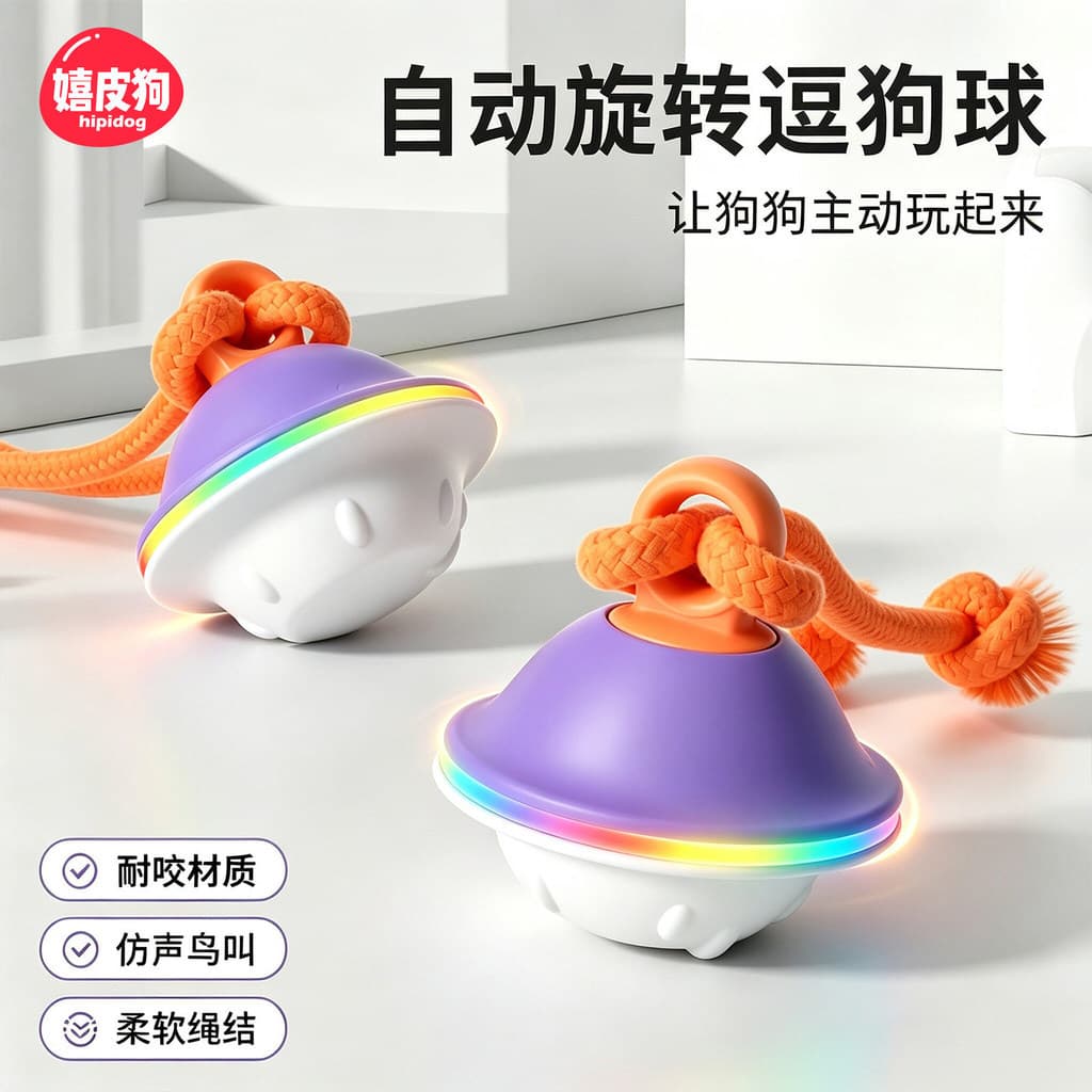 Brinquedo automático para cães, bola de provocação para animais de estimação, brinquedo elétrico, filhote de cachorro, v