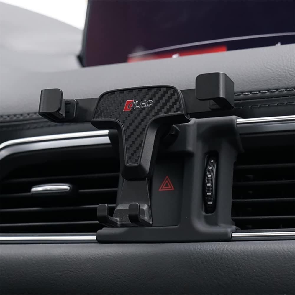 Suporte De Telefone BEERTE Adequado Para Mazda CX-5 2017-2025 Ventilador De Ar Ajustável Painel De Carro Celular Padrão 