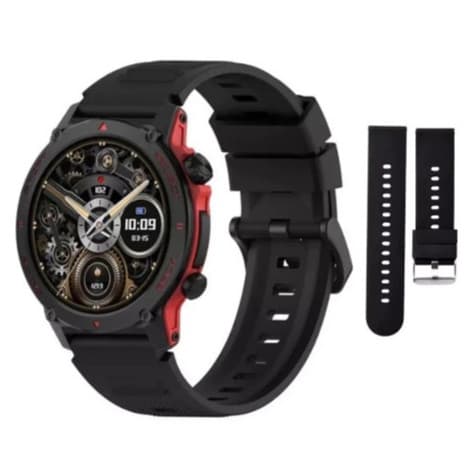 Relógio Inteligente Smartwatch Peje ZW13 A Prova D'água Redondo Tela Amoled