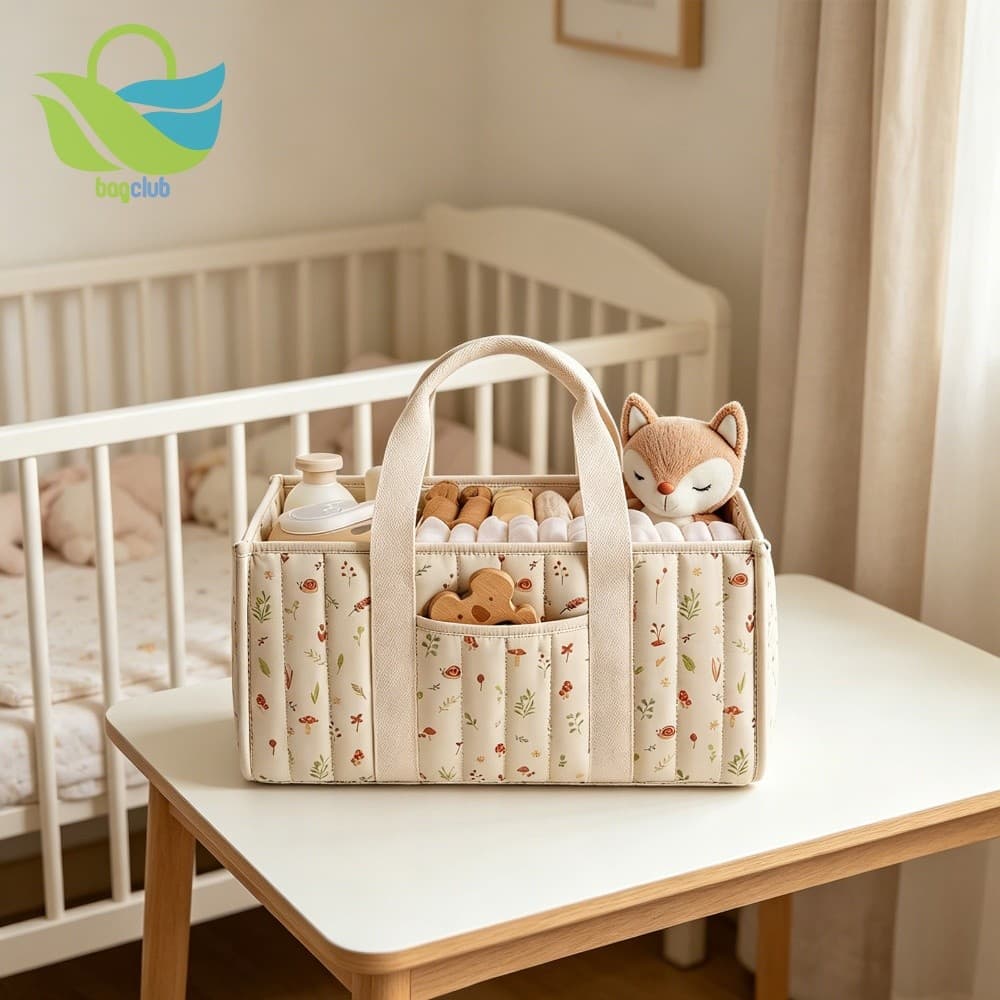 Organizador De Fraldas Para Bebês , Bolsa Mamãe De Grande Capacidade Com Vários Bolsos Recém-Nascidos [Bagclub.br]
