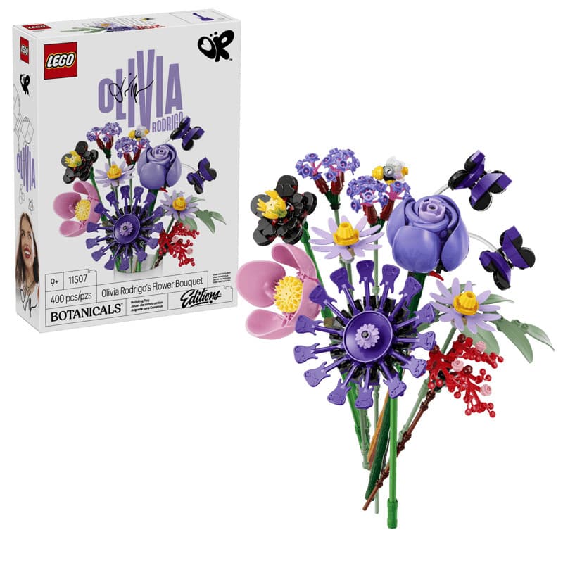 Blocos de Montar - Botanicals - Buque de flores da Olivia Rodrigo - LEGO DO BRASIL