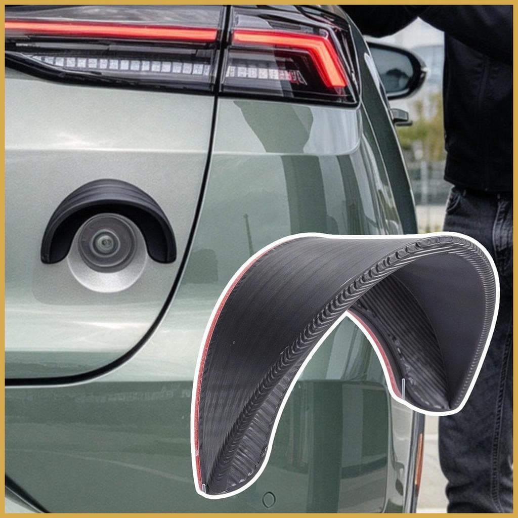 Câmera Traseira Do Carro Capa De Chuva Lente Reversa Protetor Tempo Dossel Para Veículo Caminhão RV qiazhilph
