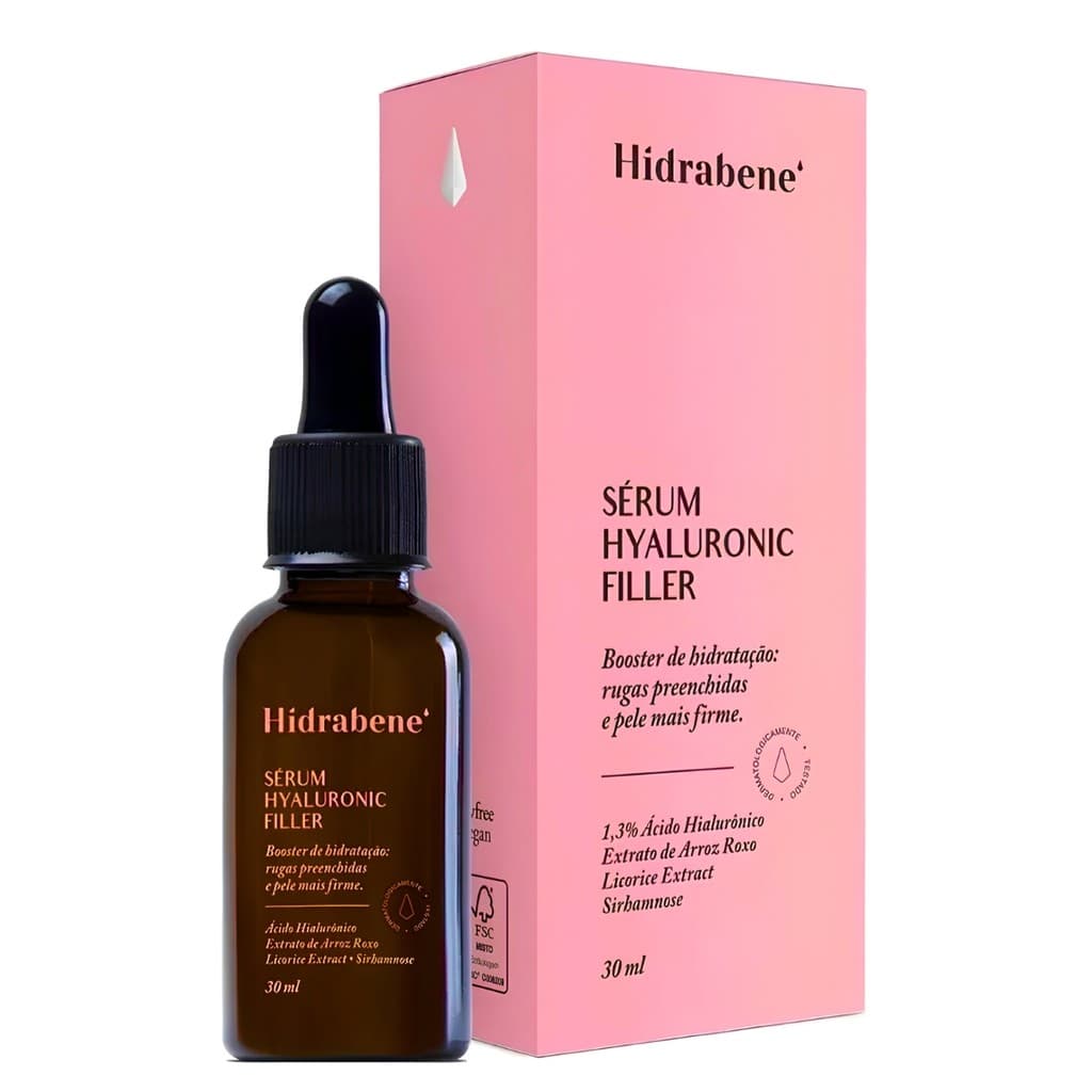 Sérum Ácido Hialurônico Hidrabene Anti-idade Preenche Rugas
