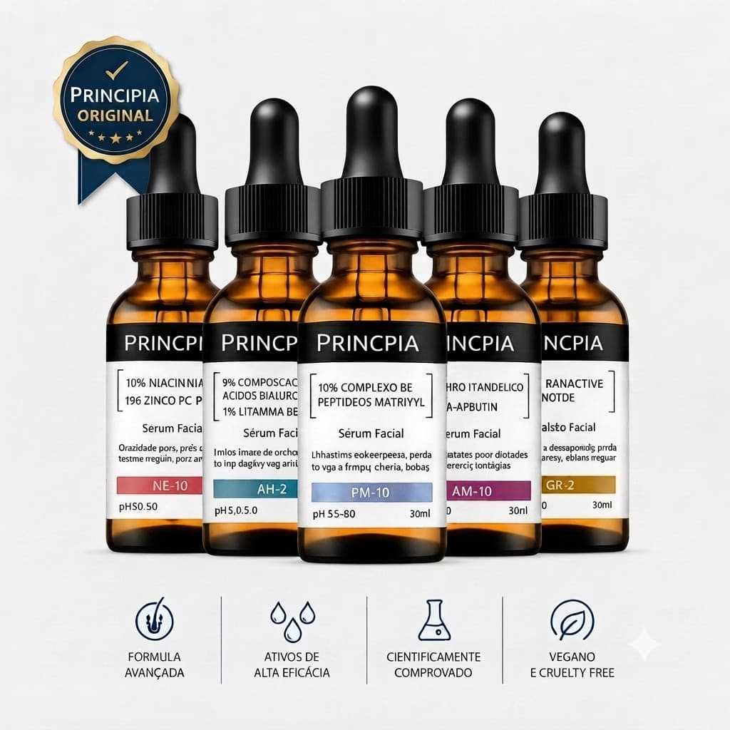 Sérum Principia Original - Skincare - Anti Acne - Clareador - Hidratante - Anti Idade