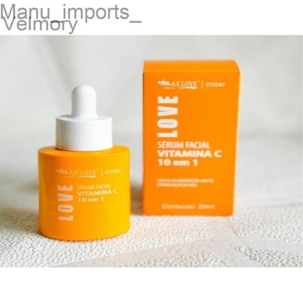 ✨ Sérum Facial Vitamina C 10 em 1 Max Love – Antioxidante, Clareador e HidratanteKQ43HKNPTDYE