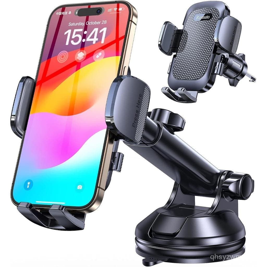 Suporte de Telefone para Carro Romuto [Super Sucção] Suporte para Celular para Acessórios de Carro para Mulheres e Homen