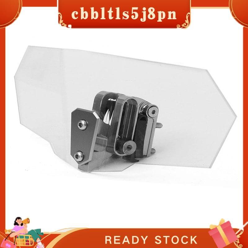 cbbltls5j8pn À Prova De Vento Universal Moto Defletor Acessório Clipe Em Extensões De Pára-Brisa 20CM Para Nmax155 PCX15