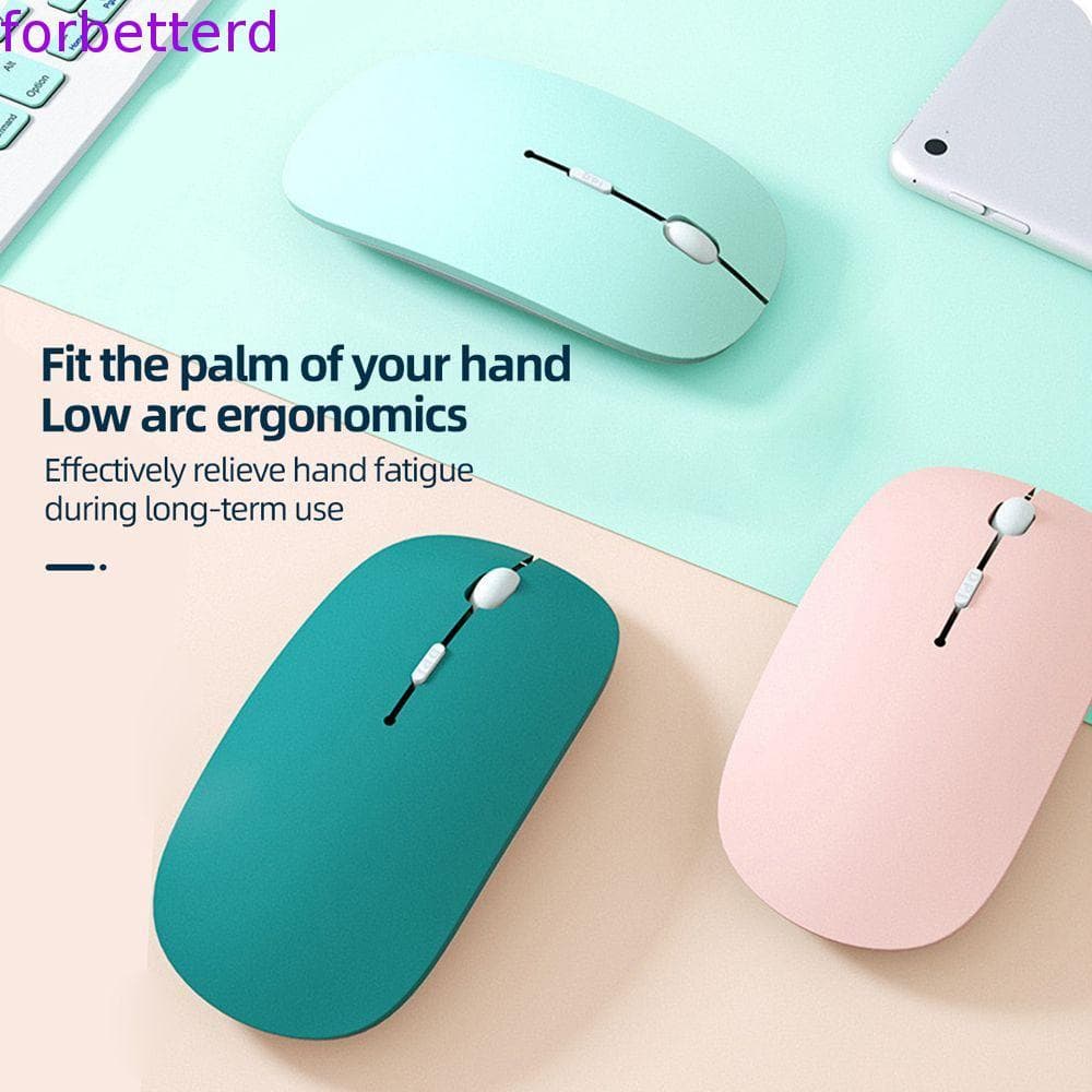 Mouse Mudo Sem Fio Verde Mini Acessórios Para Laptop Ergonômico Silencioso De Modo Único