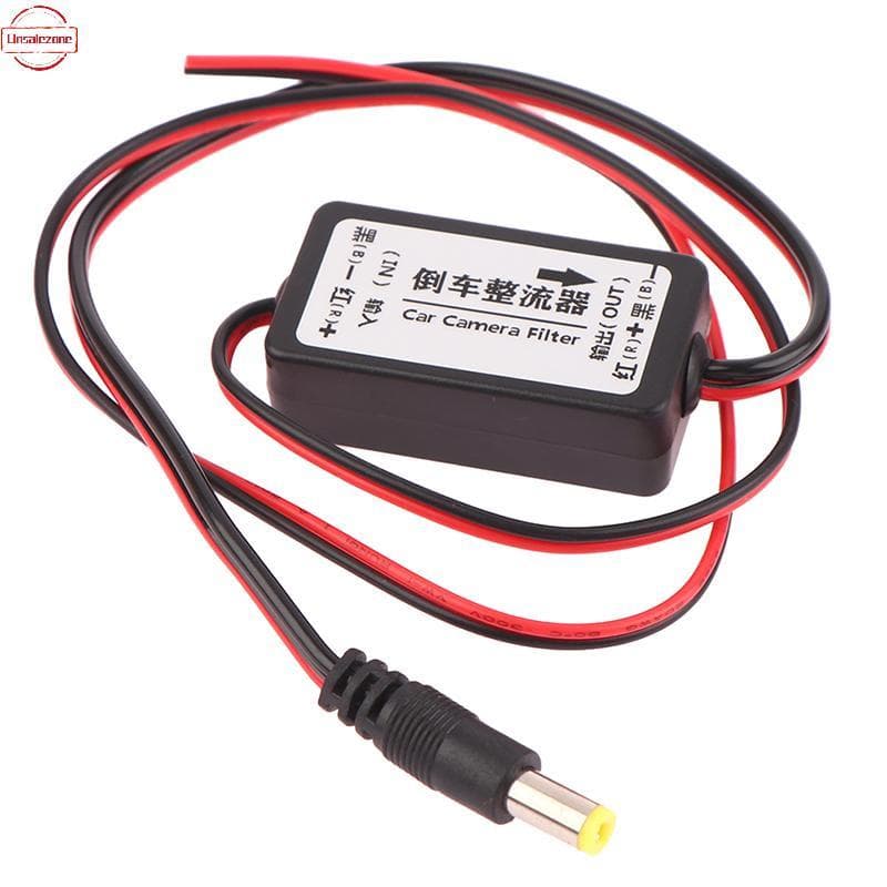OZTH 12V DC Relé De Potência Capacitor Filtro Conector Para Baup Auto Da Câmera Do Carro , Retificador De Visão Traseira