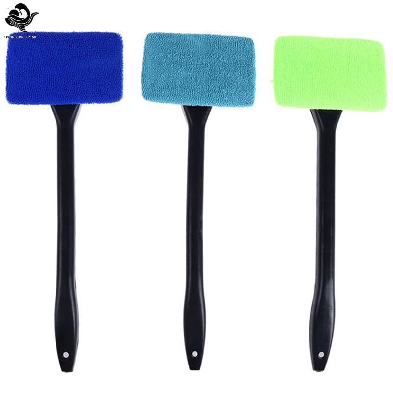 PFG Kit De Escova Para Limpeza De Janelas De Carro , Ferramenta De-Brisa , Limpador De Vidro Automático Interno Com Alça