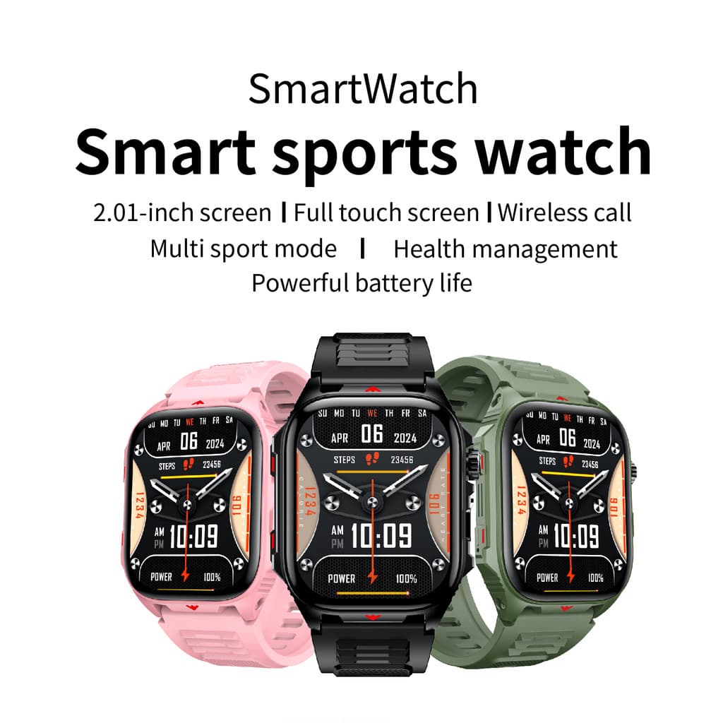 2026 Relógio Inteligente Bluetooth Chamada Jogar Música Smartwatch Relógios De Fitness Digital À Prova Dwaterproof Água 
