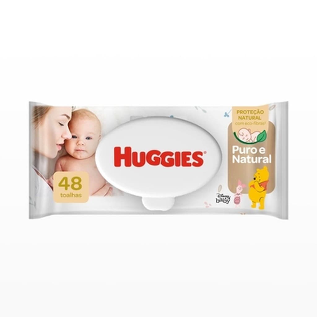 Lenços Umedecidos Huggies Recém-Nascido Com 48 Unidades