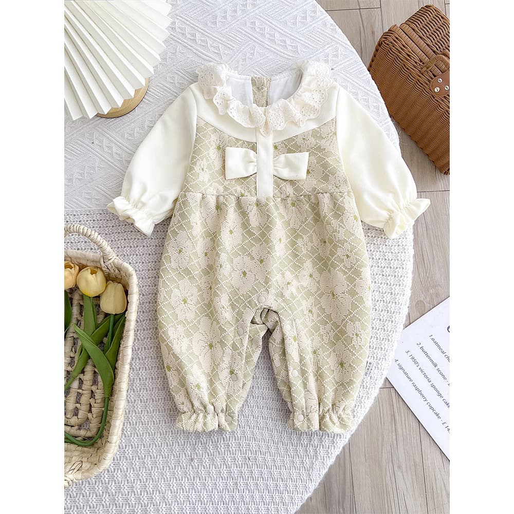Roupas de bebê primavera roupas de bebê recém-nascido menina roupas princesa junho dezembro primavera macacão Super boni