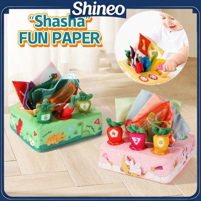 SHINE Montessori Brinquedos Bebê Puxar Cenoura Brinquedo De Pelúcia Número Forma Cor Correspondência Jogo 0-3 Educativo 