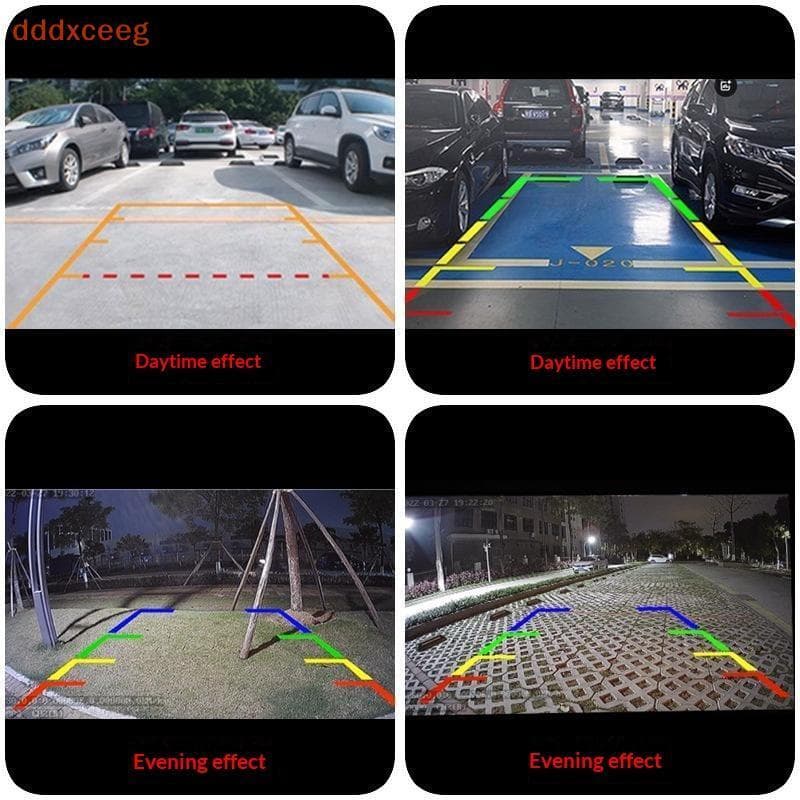 [dddxceeg] Câmera Baup Para Carro 170 ° De Ré Com Visão Traseira Ajustável Anti-Interferência Grande Angular Minibus Van