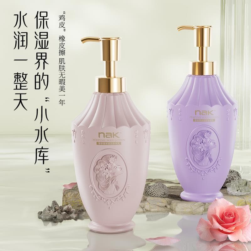 Nak fragrância loção corporal hidratante hidratante hidratante seco senhoras fragrância de longa duração loção corporal 