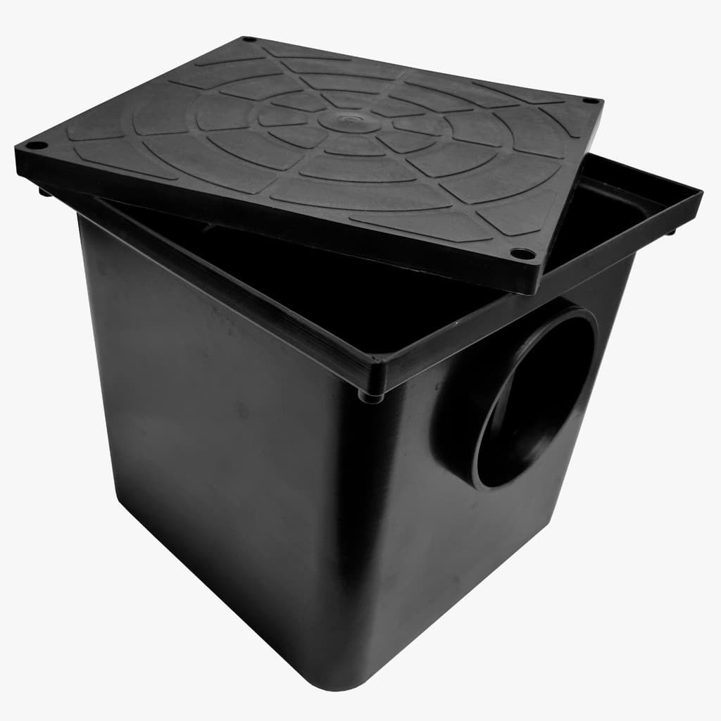 Caixa De Gordura 11 Litros Com Cesto Removível Para Cozinha Sistema Anti Odor Fácil Limpeza