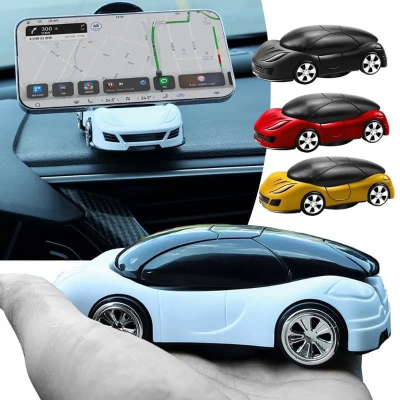 Suporte De Navegação GPS Para Carro Esportivo Modelo 360 Graus De Rotação Painel Multifuncional Ornamentos