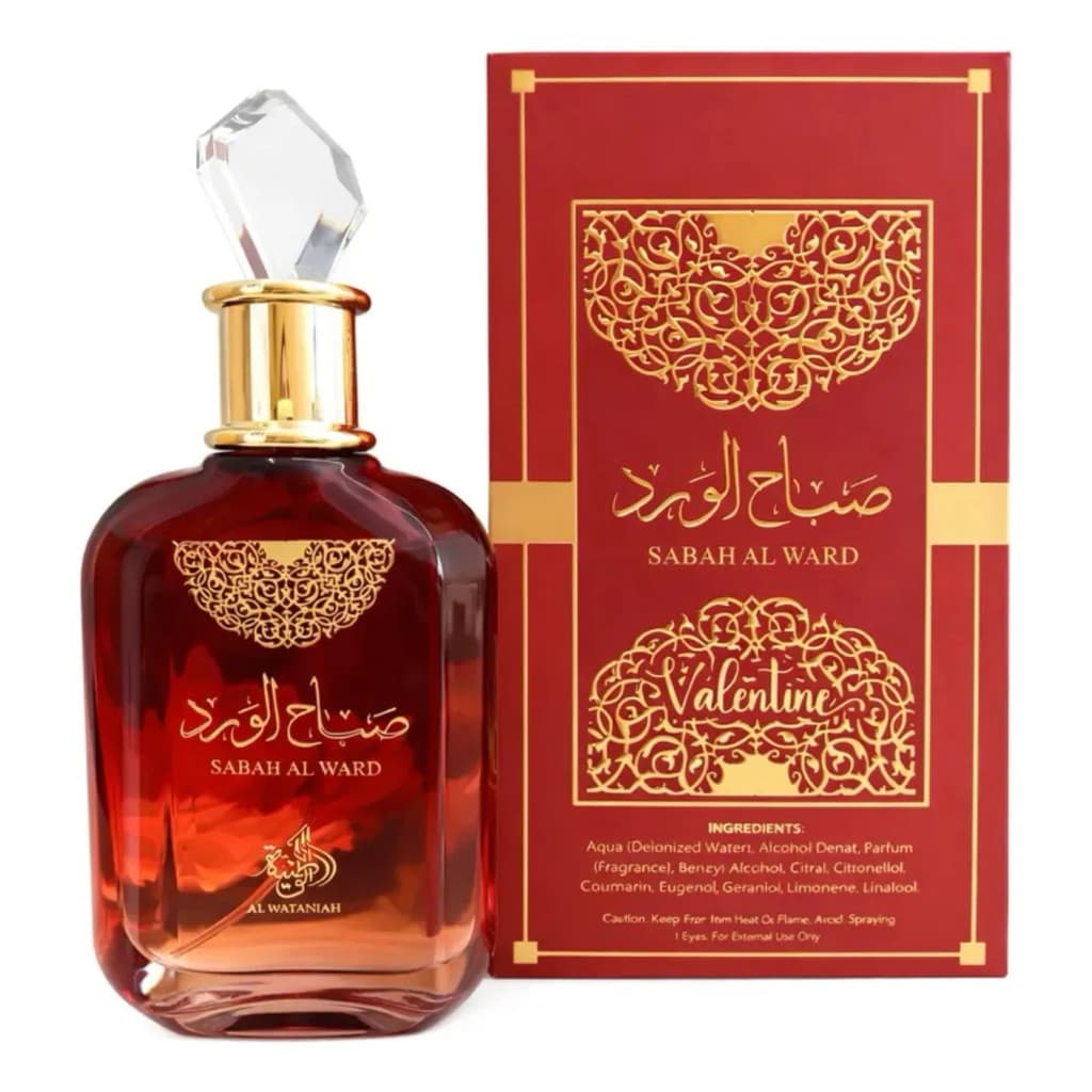 Perfume Feminino Sabah Al Ward Valentine Eau de Parfum 100ml Original Importado