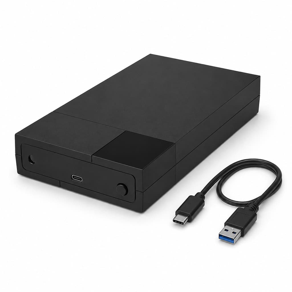 Case Externo para HDD e SSD Knup KP-HD861 2.5” e 3.5”