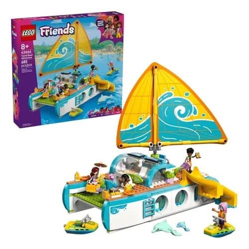 Blocos de Montar LEGO Friends Passeio de Barco 42664 685 Peças