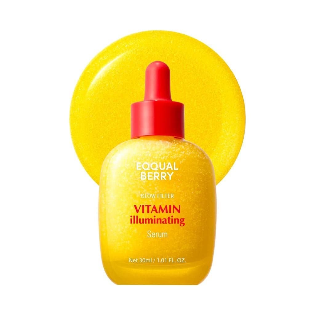 Sérum Iluminador de Vitaminas EQQUALBERRY |   Niacinamide 4% & TXA |   Sérum Iluminador de Vitamina C para o Rosto com Á