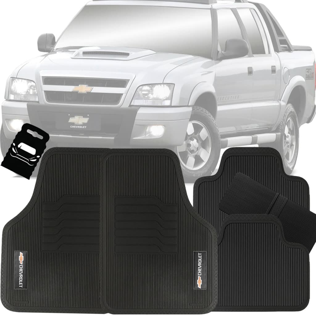 Tapete S10 Executive 1999 2000 2001 2002 2003 2004 2005 2006 2007 2008 2009 2010 2011 Automotivo Personalizado