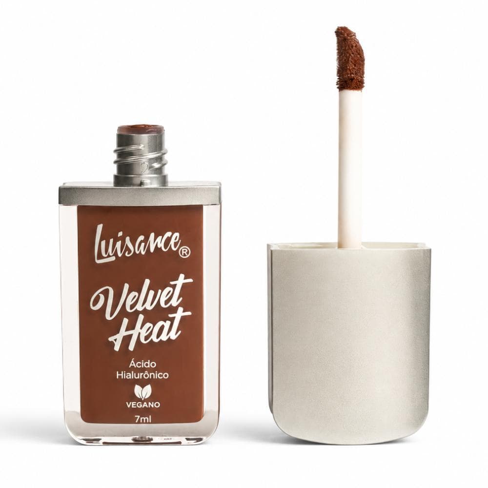 Batom Líquido Matte Luisance Velvet Heat Cacau Intenso Ref.: L3336