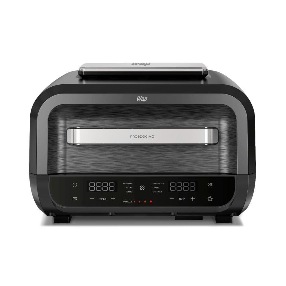 Fritadeira sem Óleo Air Fry WAP WC AB1050 10L 1700W Digital Preto 110V