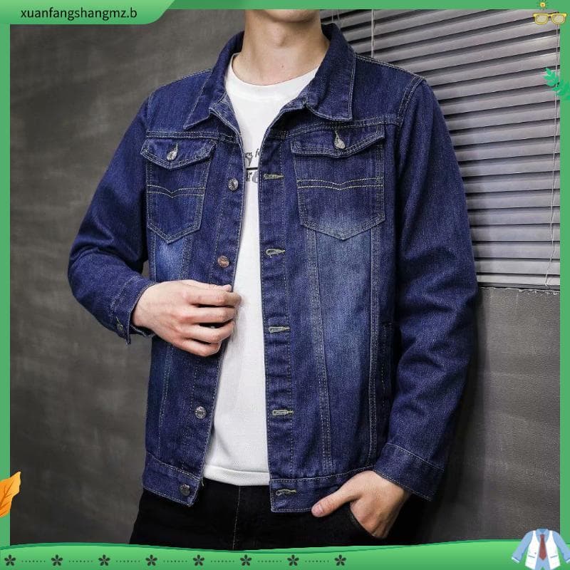 Outono inverno jaqueta jeans masculina exterior usar superior roupas soltas jaqueta jeans inverno engrossado forro de lã