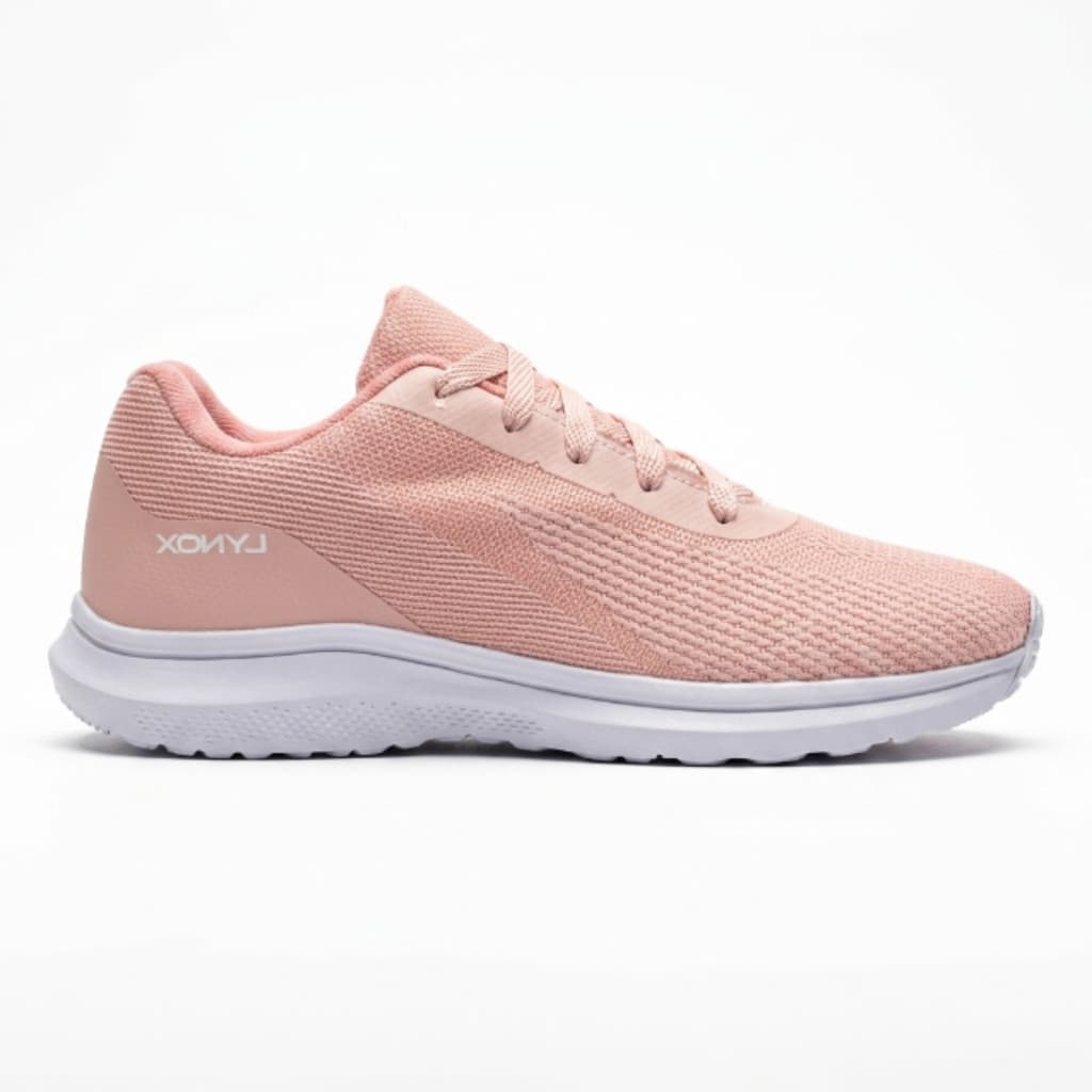 Tênis Feminino Esportivo Lynox Caminhada Academia Leve Confortável Calçado Para Trabalhar