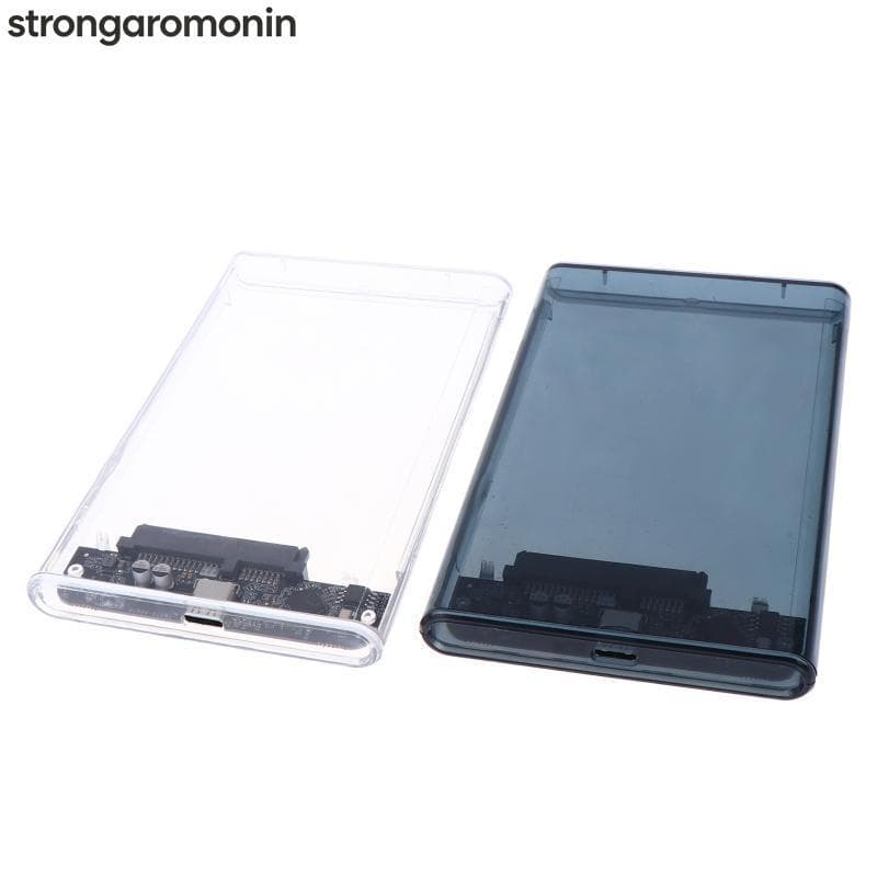 STRON USB Tipo C 2.5 Polegada Caso De Armazenamento Externo SATA Para 5Gbps HDD SSD Transparente Disco Rígido Gabinete S