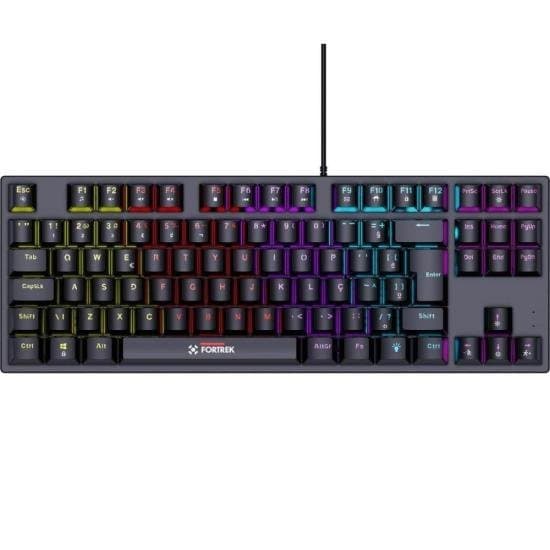 Teclado Gamer Mecânico Fortrek Gravity 80 TKL Switch Outemu Red PC Notebook