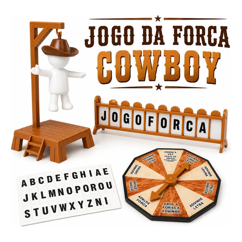 Jogo Da Forca Magnético Educativo Interativo Família Amigos