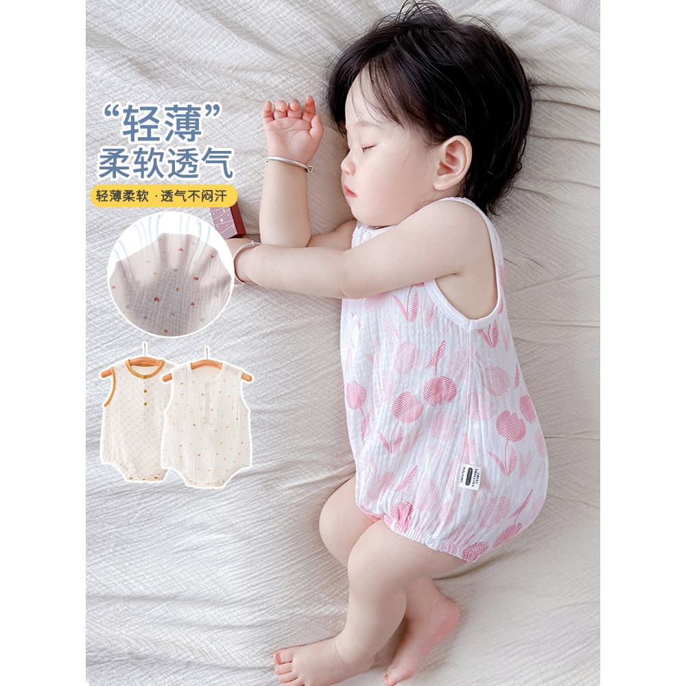 Bebê macacão bebê menina verão estilo fino pequena idade verão bebê macacão Outing macacão roupas de bebê Super bonito