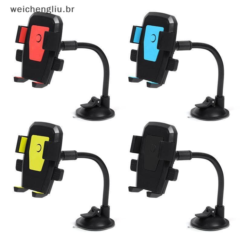 # weicheng Suporte Universal Para Carro Celular 360 ° De Montagem Giratório Uso De Segurança Em Painel E Pára-Brisa .