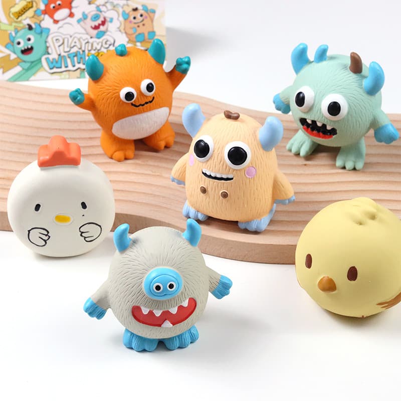 Petio Petio Petio Látex Soando Brinquedo Teddy Corgi Pomeranian Cachorro Pequeno Brinquedo Interativo Fofo para Cachorro