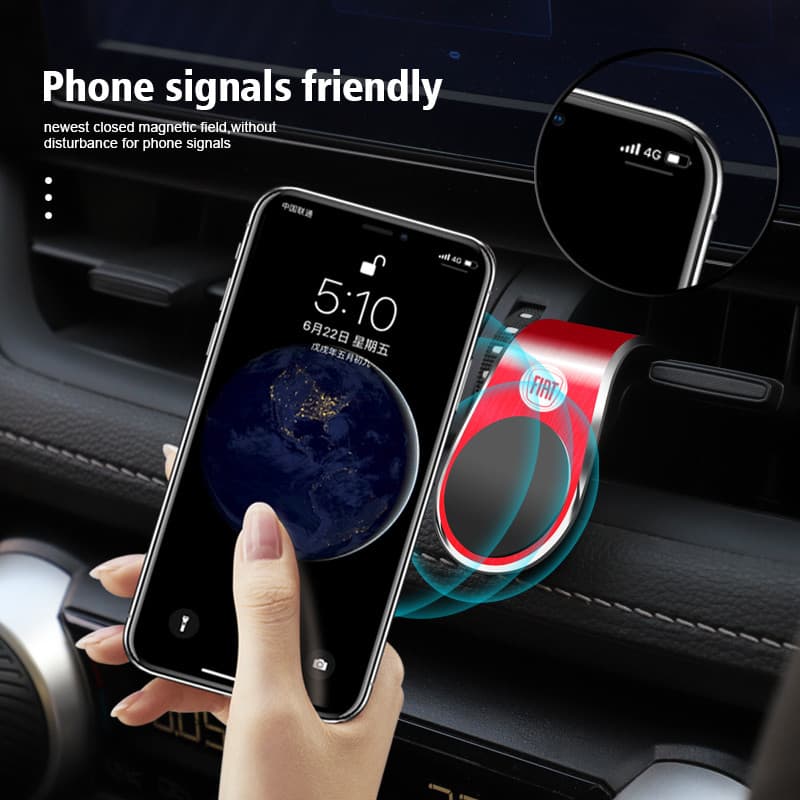Suporte Magnético Do Telefone Carro GPS Navegador Acessórios Para FIAT Abarth Pulso Panda Tipo Strada 600 500X Mobi Dobl