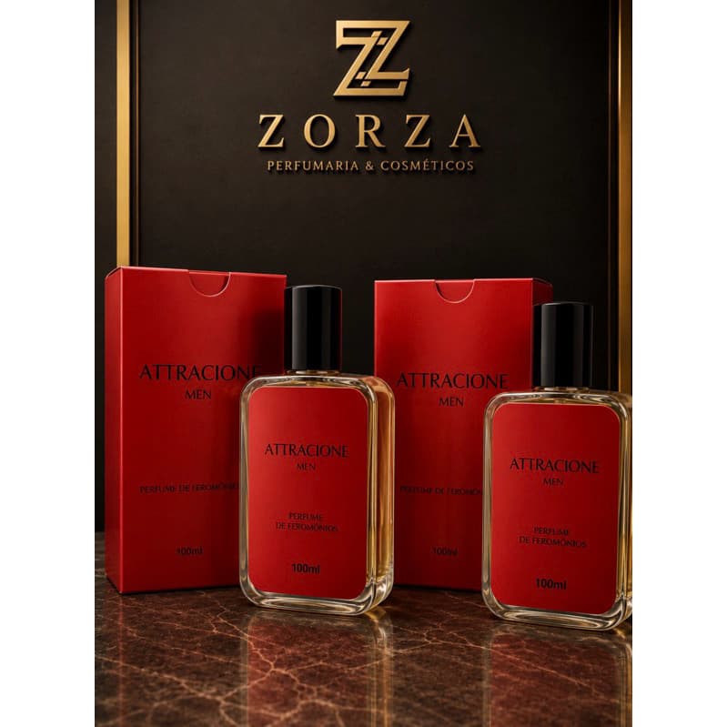 KIT 2 ATRACION PERFUMES MASCULINO IMPORTADO 100ML