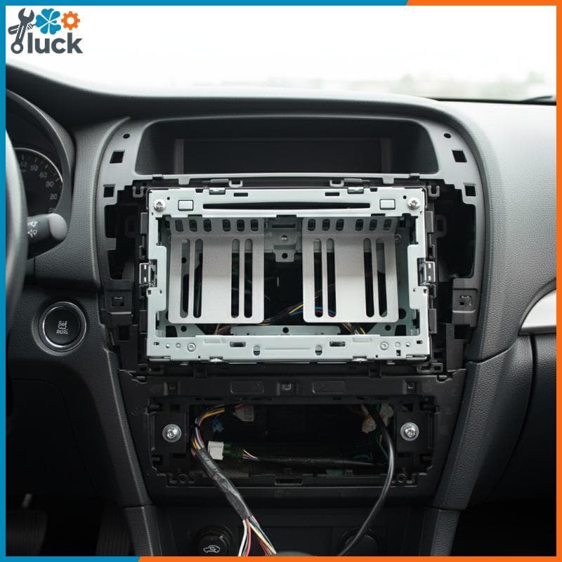LTBR Double Din 2PCS Kit De Instalação De Rádio De Carro Com Suporte MP5 Funcional E Braet De Forte Para Substituição De