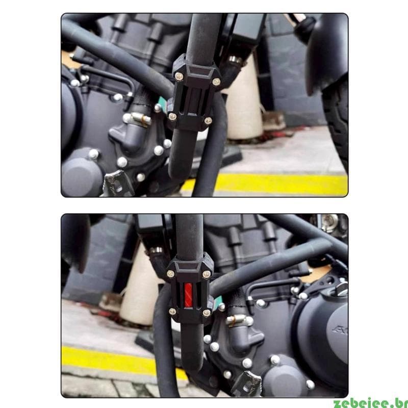 zebeiee Autoadesivo Moto Absorção Choque Acessório Proteger Suas Motocicletas E