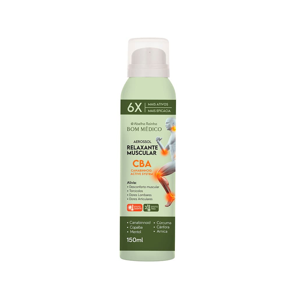 Spray Gelo Ice Massageador Relaxante Muscular Dor Lombar Torcicolo Articulações C.B.M 150ml