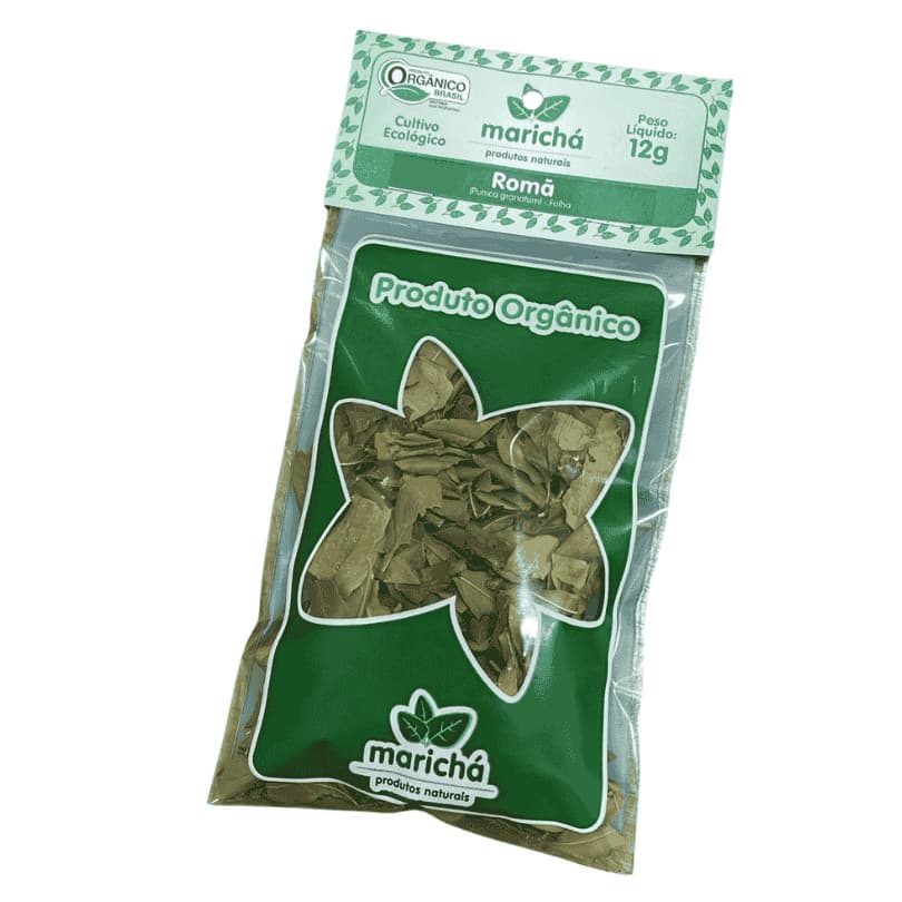 Chá orgânico: Romã 12g