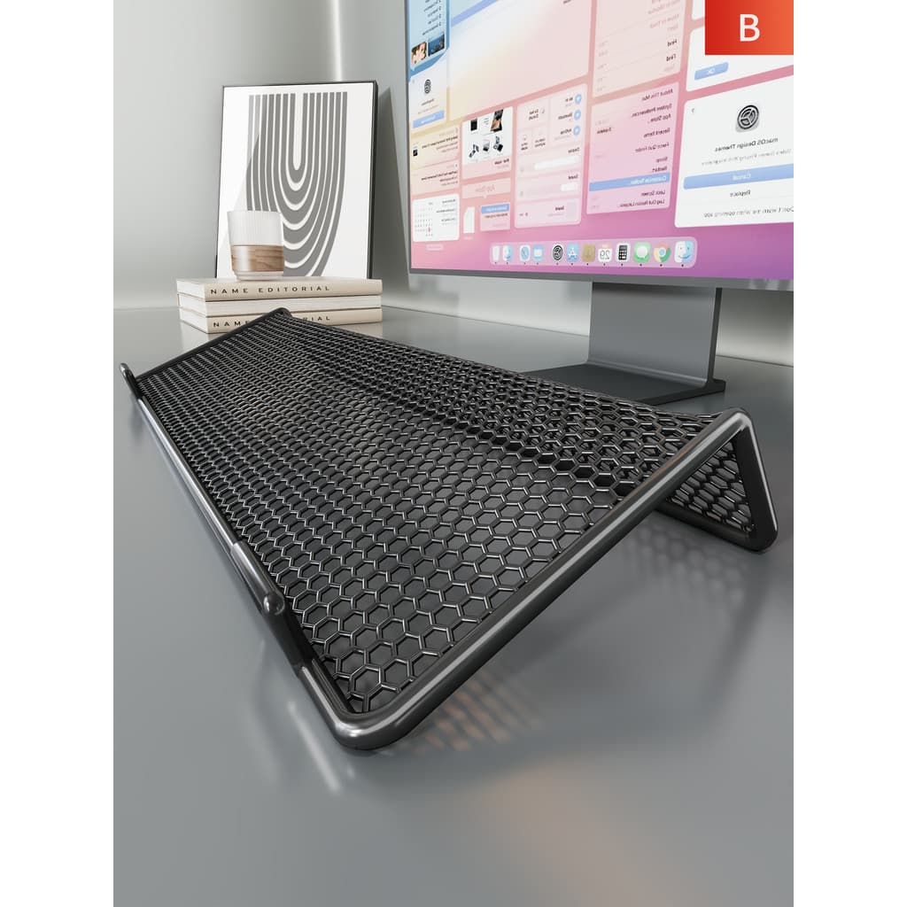 Suporte de teclado Mesa Posição de trabalho Aumentando ferramenta útil Base de teclado mecânico de mesa Teclado com fio 